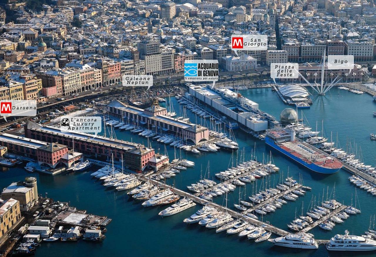 L'Ancora Luxury Apartment Genua Buitenkant foto
